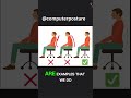 Sitting "too straight" vs Slouching vs Neutral spine