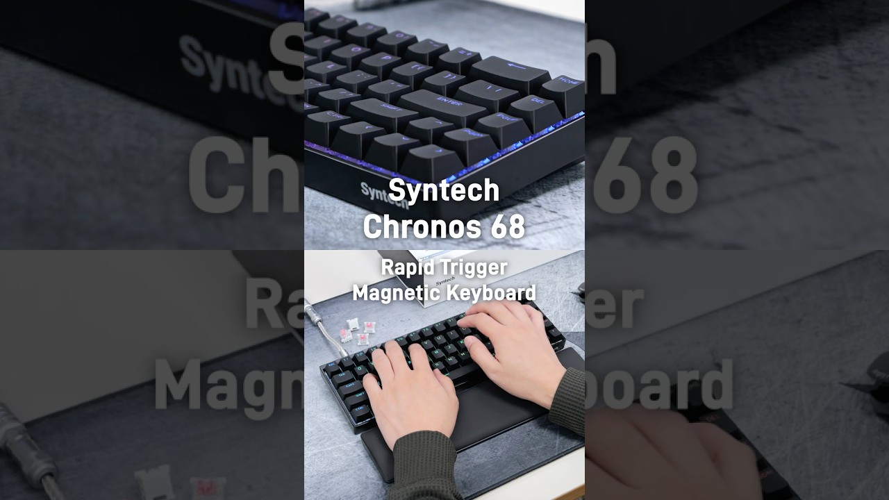 Syntech Chronos 68 アルミ製HEマグネティックキーボード【レビュー
