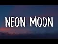 DJ Noiz, Brooks & Dunn - Neon Moon (Remix) (Lyrics) | Sun goes down on my side of town