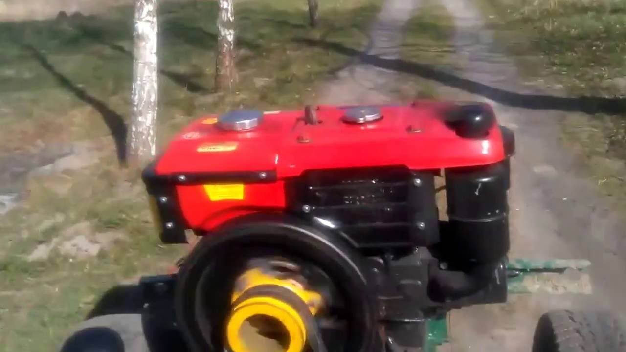 Самодельный трактор на базе vw дизель 1,6 гольф