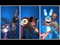 Animatronics Become Friends And Counter Jumpscare | SFM/FNAF Animation
