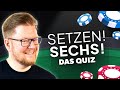 Setzen, Denken, Gewinnen. - Das NEUE Quizformat | Setzen! Sechs!