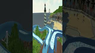 GMTower Lobby 2: #vrchat #world #showcase #gmod #nostalgia #waterslide #ferriswheel