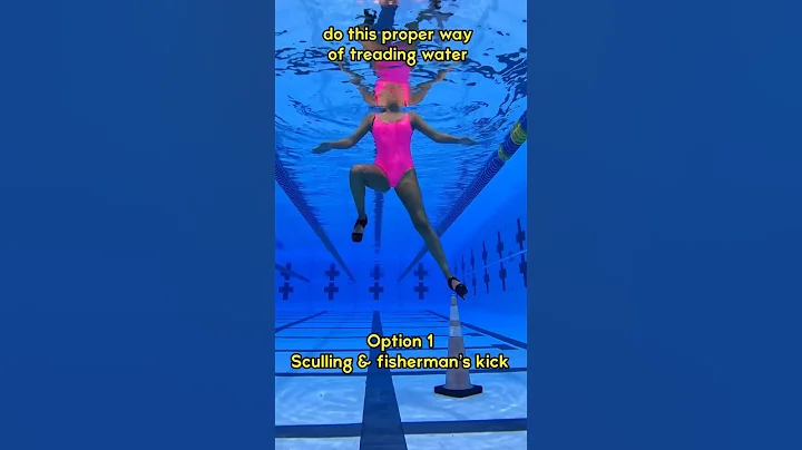 STOP 🛑 floating in deep waters like this ‼️🙅‍♀️ #swimming #swim #technique #swimmingcoach