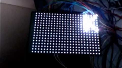 24x16 RGB LED Matrix(HT1632C)