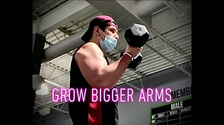 How To Grow Bigger Arms | Arm Day Destruction | Ro...