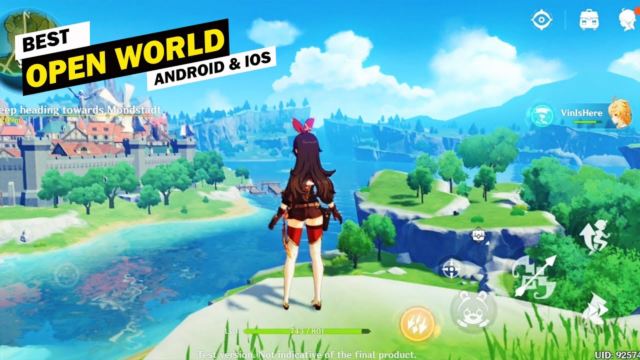 10 Best Open-World Android and iOS Games! [High Graphics]