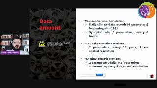 FOSS4G 2021 - METEO Romania INSPIRE(D) Implementation screenshot 1