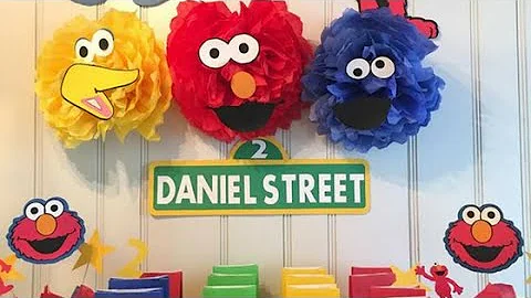 SESAME STREET BIRTHDAY (DO IT YOURSELF)