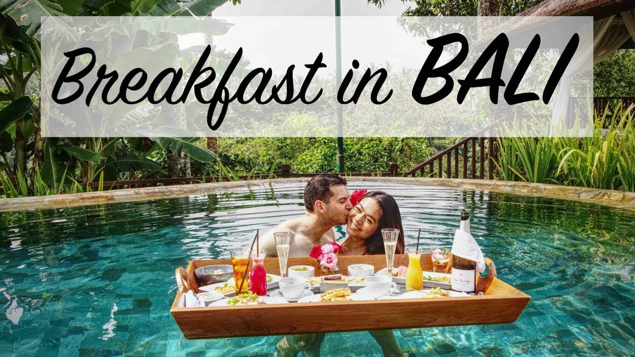 Floating Breakfast in BALI - YouTube