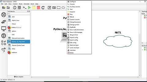 Python3 en GNS3 2020, en Español