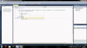 Visual basic 2010 - Tutorial 2 Conditional statements
