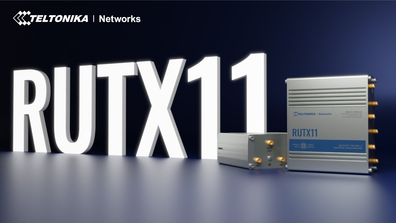 RUTX09 - Teltonika Networks Wiki