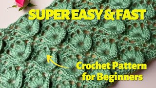 SUPER EASY & FAST Crochet Pattern for Beginners!  #crochet #crochetpattern #crocheting