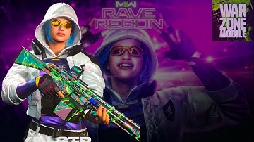Rave Recon bundle actually GLOWS in Warzone mobile update gameplay Verdansk WZM