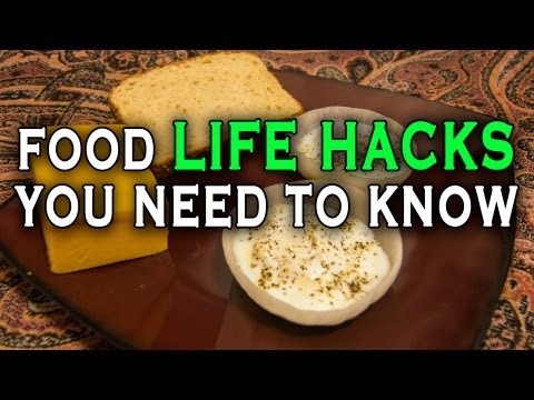 10 Incredible Food Life Hacks you need to know (video)