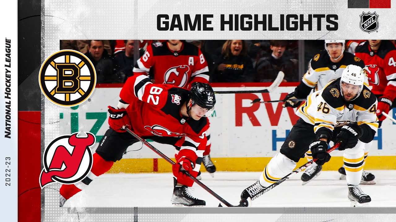 Gamethread #21: New Jersey Devils vs. Boston Bruins - All About The Jersey
