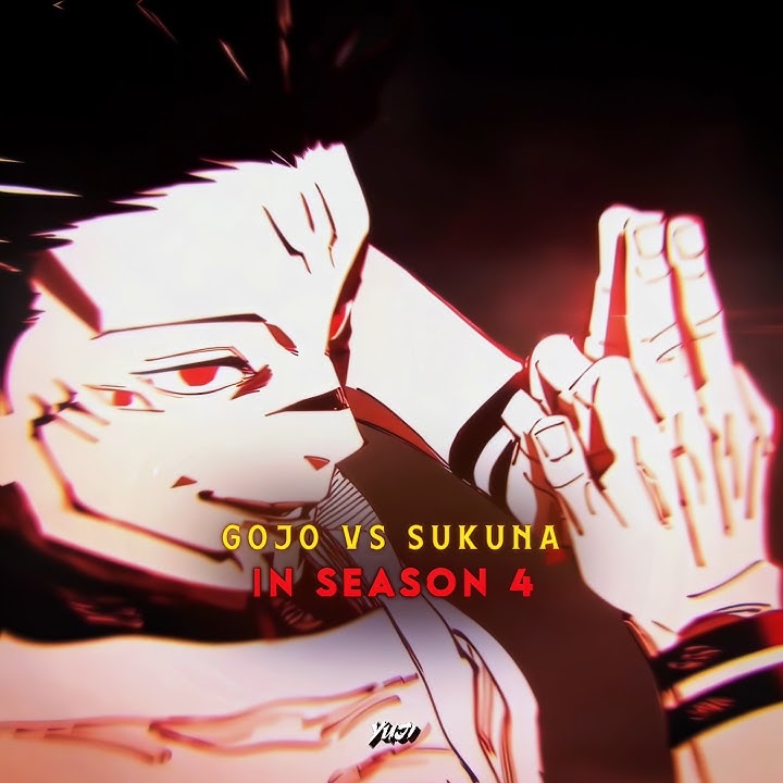 Gojo vs Sukuna in Season 4 🥶☠️ |` Jujutsu kaisen #gojo #sukuna