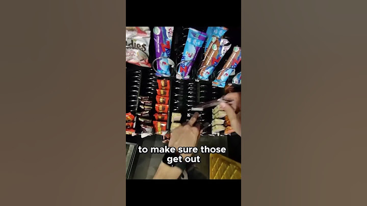 Keep the chocolate stocked in your vending machines #vendingmachine