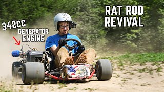 Reviving a FORGOTTEN BIG BLOCK Race Go Kart!