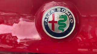 Alfa Romeo Giulia (2017) Retrofit Reversing Camera