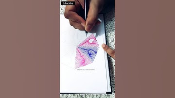 Zentangle Flower #artresscravebeautiful #zentangle #shorts