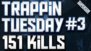 TRAPPIN' TUESDAY: 151 KILLS W/ DOUBLE KEM! (Call of Duty Ghost: Gameplay/Commentary)
