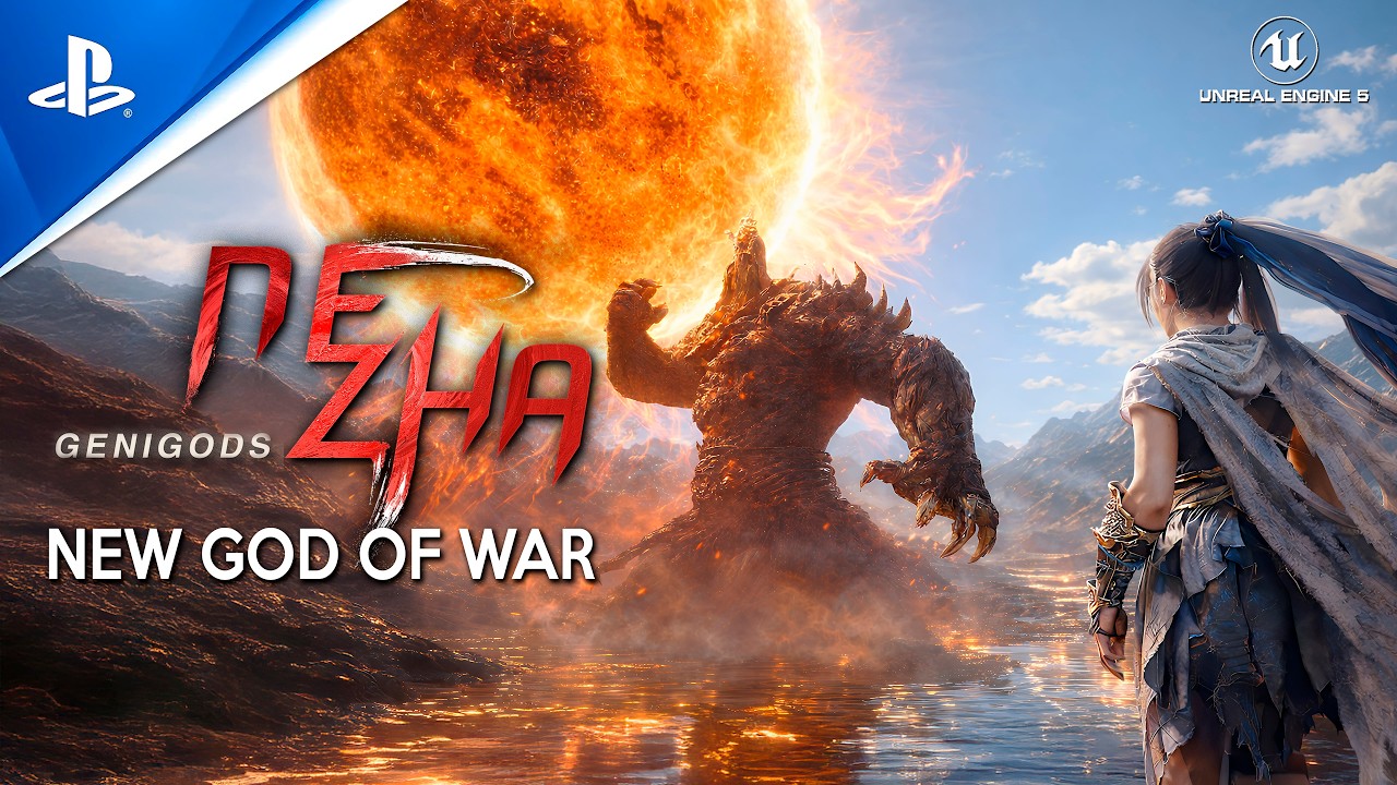 GENIGODS NEZHA First Gameplay Reveal | EXCLUSIVE PS5 Soulslike ARPG like God of War and Black Myth