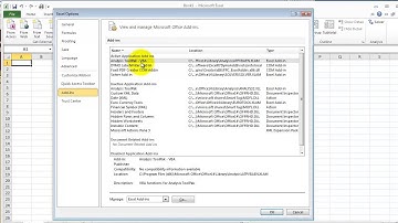 Installing Excel 2010 Data Analysis Toolpak