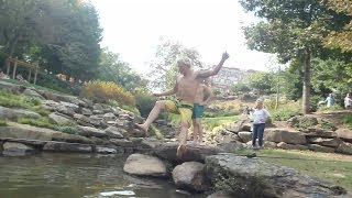 Greenville SC: Flips Slacklining and Friends HD
