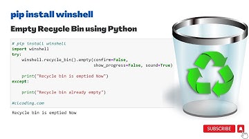 Day 121 : Empty Recycle Bin using Python