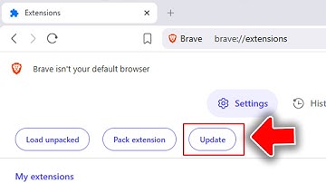 How to Update Extensions in Brave Browser
