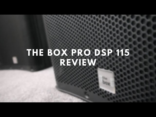 The Box Pro DSP 115 Review - YouTube