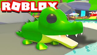 O JACARÉ QUE COMIA OS BICHINHOS | Roblox - Adopt Me