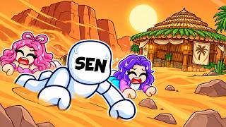 SEN ÇÖLDE 7 GÜN HAYATTA KALDIN! - Roblox