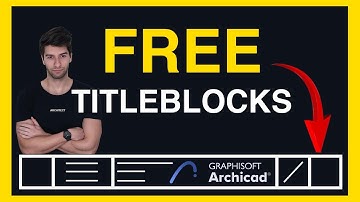 Free @Archicad  Titleblocks Tutorial
