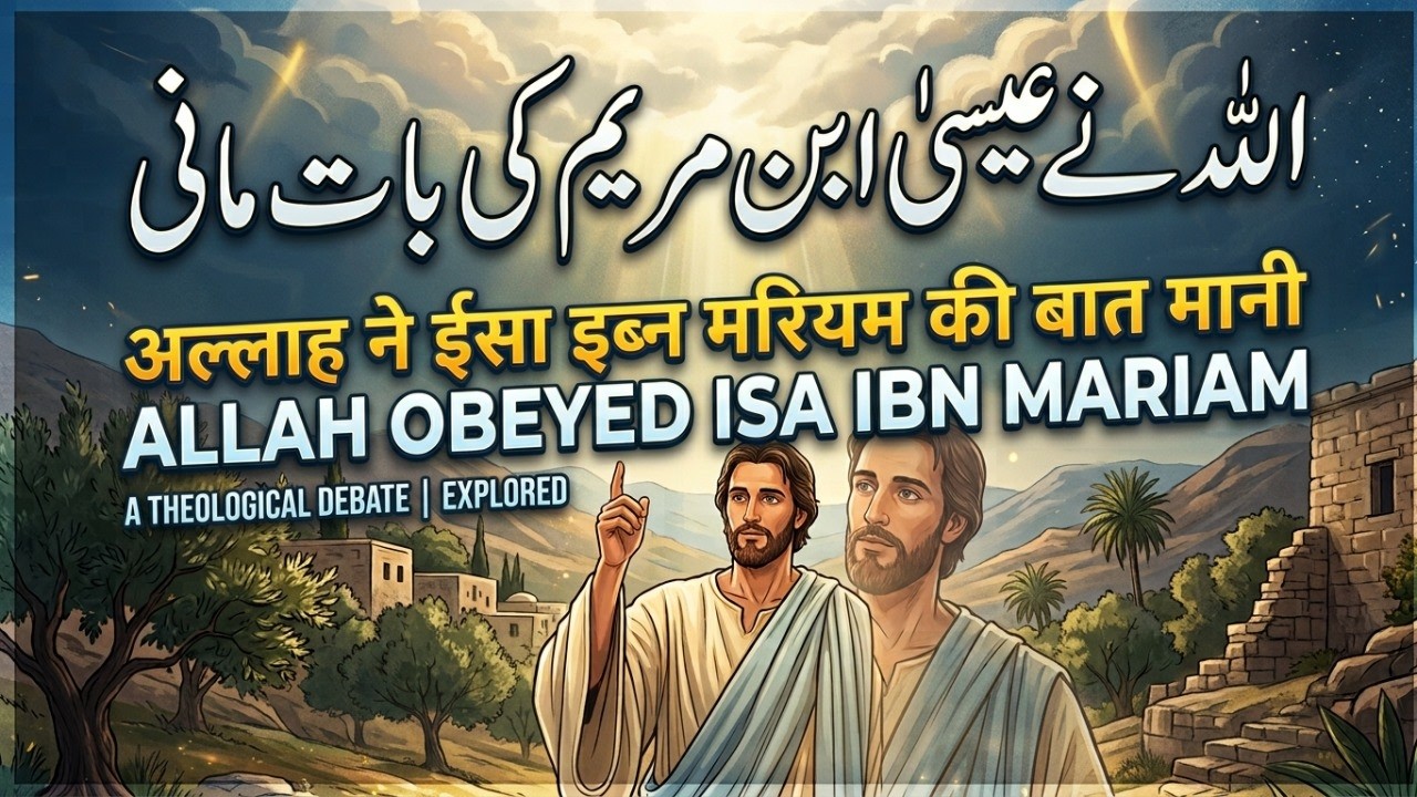 Allah Isa Ibn mariam ka hukam manta tha