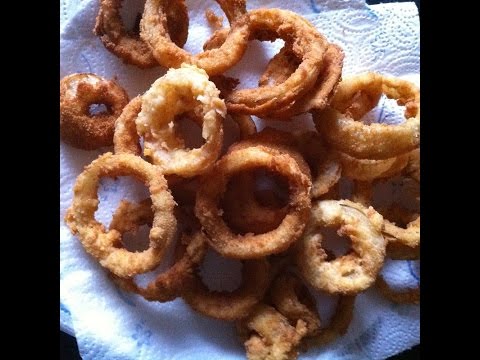 Schnell & einfach leckere Onion Rings Selber Machen. || How to bake simple & easy Homemade Onion Rin. 