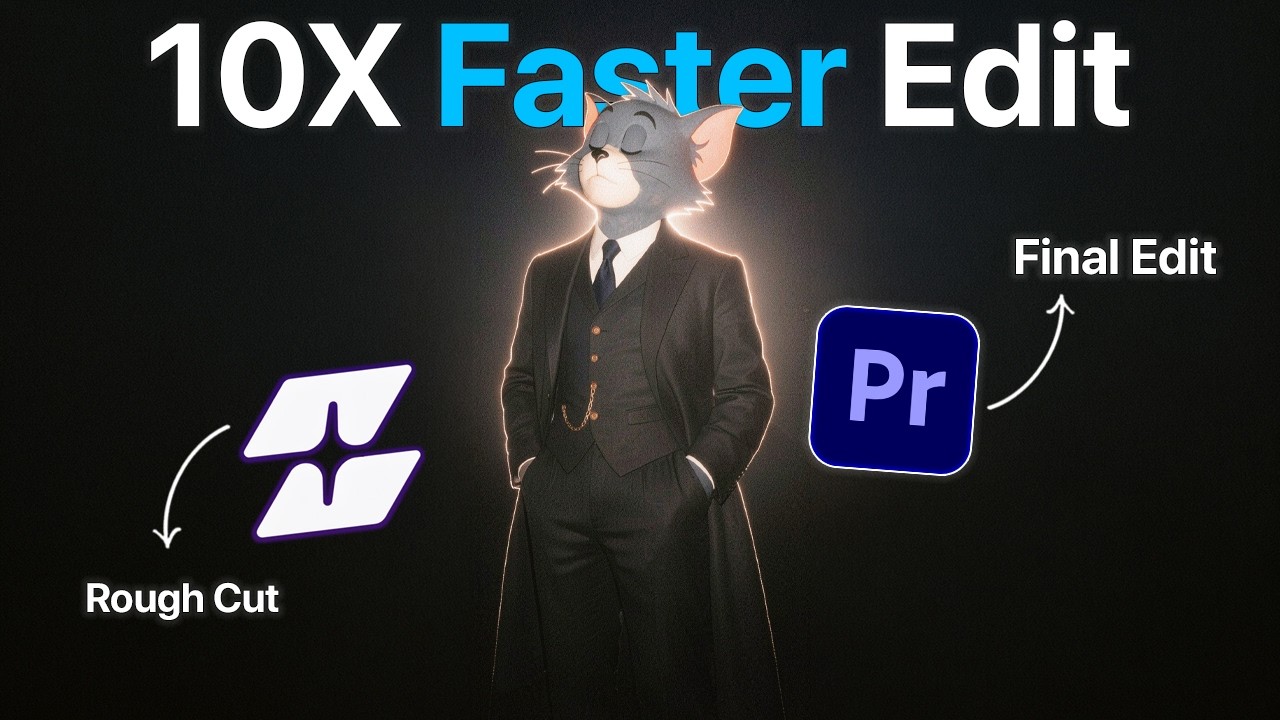 Edit Videos 10x Faster With These 2 Tools | Premiere Pro & Selects