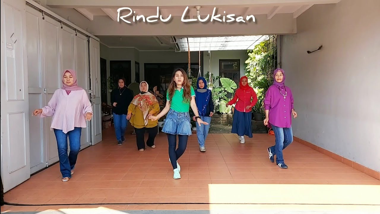 Rindu Lukisan LINE DANCE // Choreo by ARRA (INA)