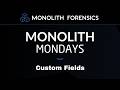 Monolith Monday - Custom Fields