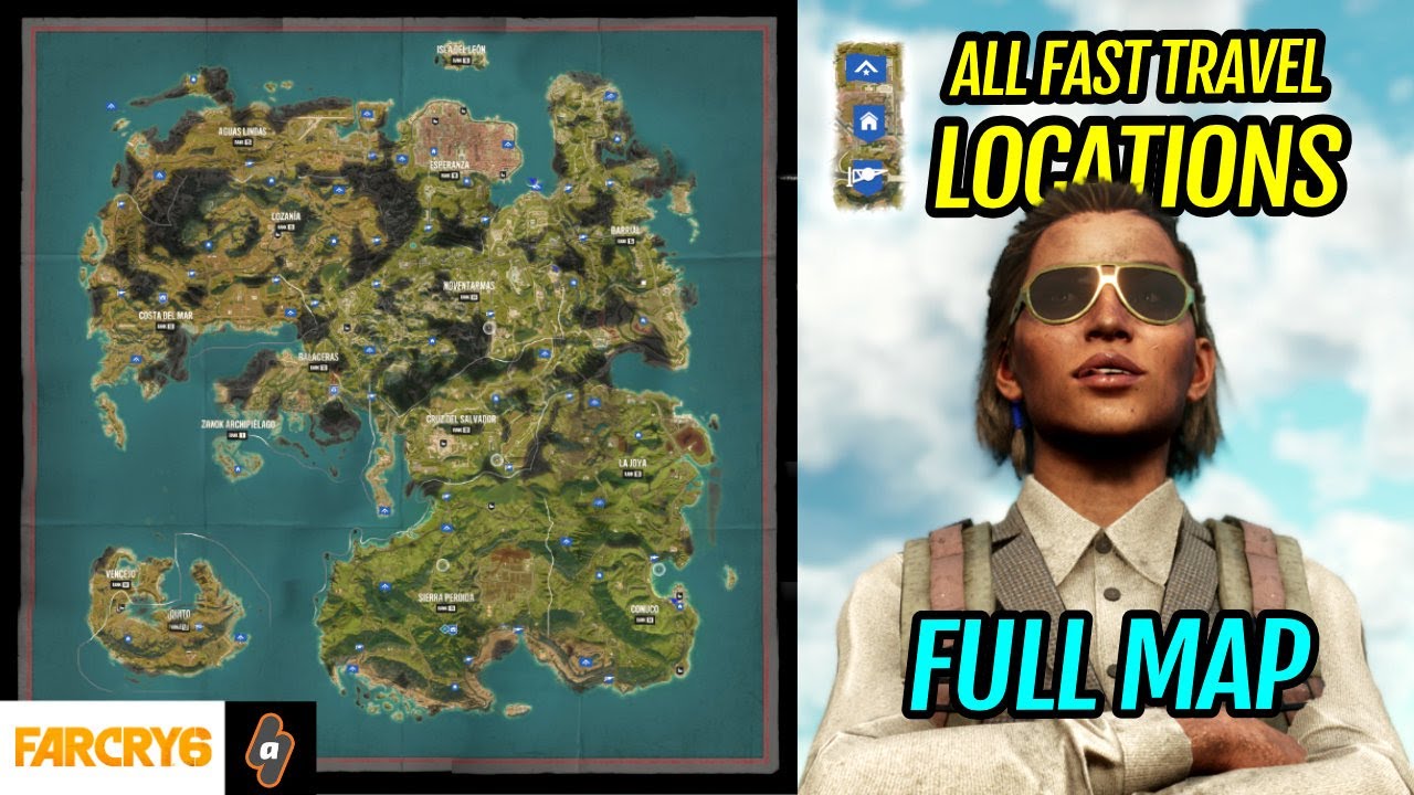 fast travel points far cry 6
