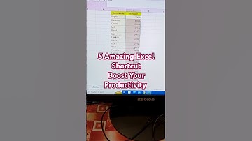 Excel Shortcut | Excel New Tricks | #exceltips #exceltricks #computer #song
