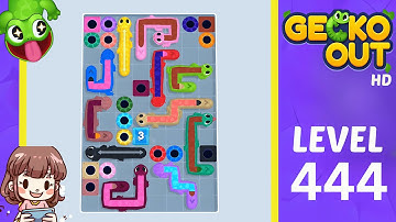 Gecko Out Level 444 Solution Walkthrough