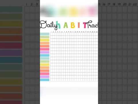    تتبع العادات اليومية لبنى الحو بيت انيق ودفتر تخطيط