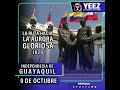 Felicidades a Guayaquil por sus 203 años de Independencia