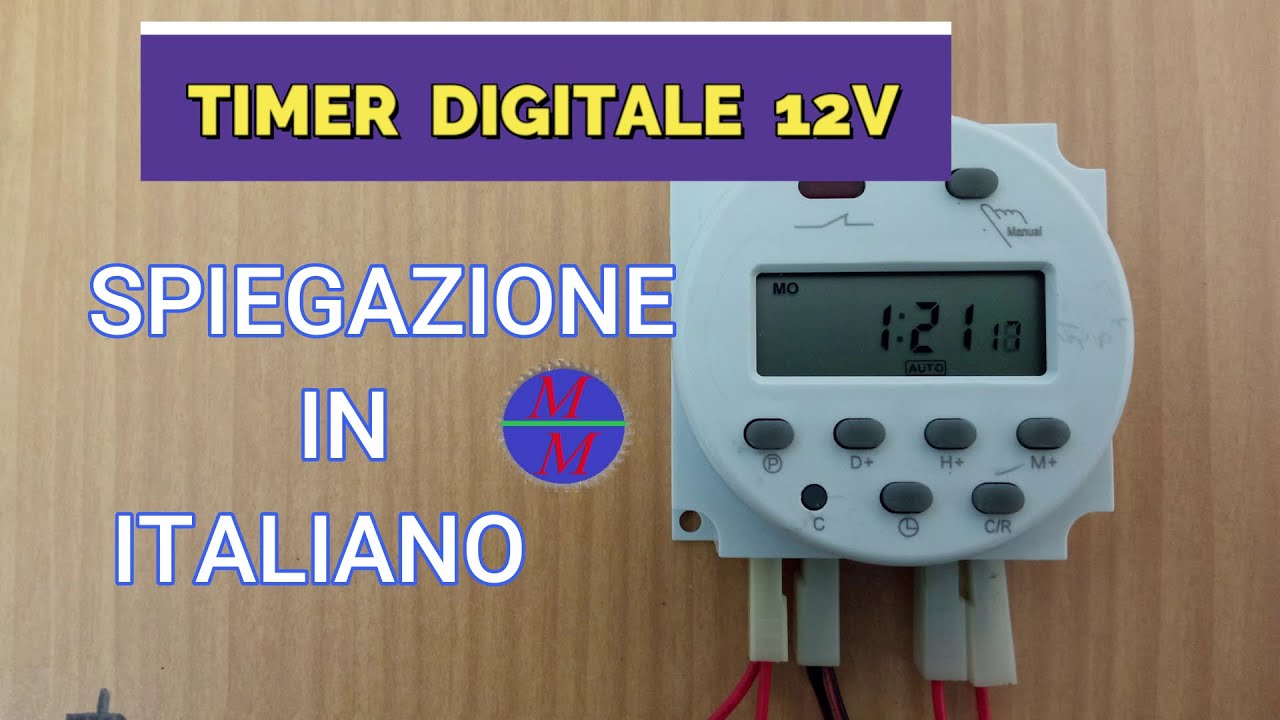 TEMPORIZZATORE AUTO TIMER 60 SECONDI 12V DC 5A LUCE CORTESIA