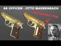 Gold Engraved Walther PPK Presented To SS Officer Otto Marrenbach