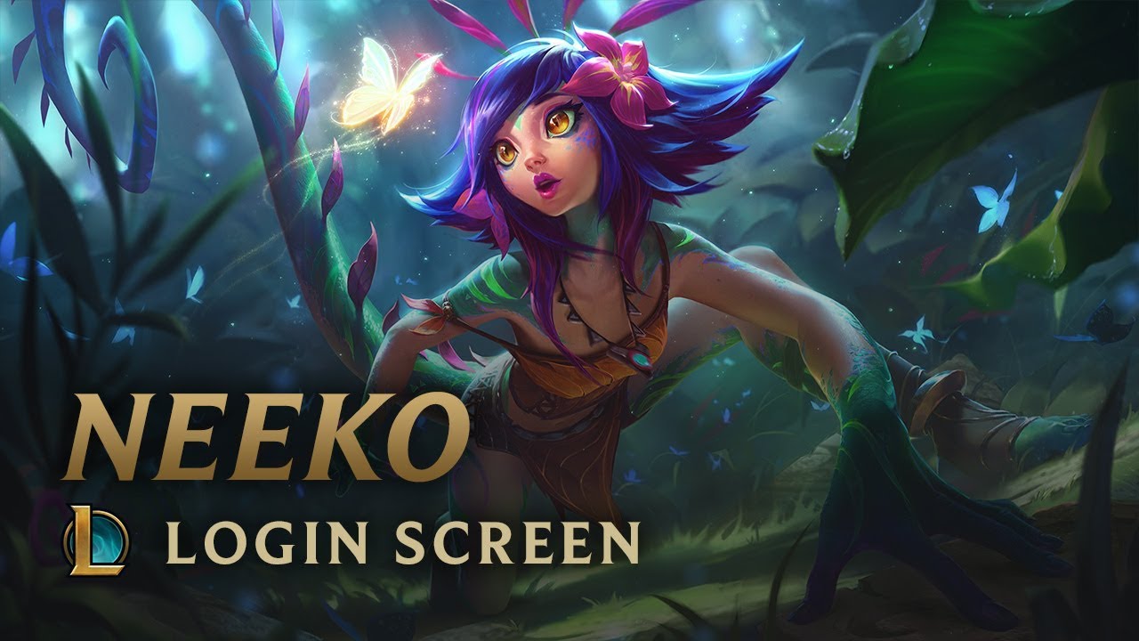 Neeko the Curious Chameleon  Login Screen   League of Legends