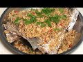 Special request from one follower- Steamed fish with fried pickled radish (cai po)